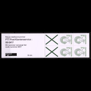 Holland postfrisk AFA 1404 h�fte