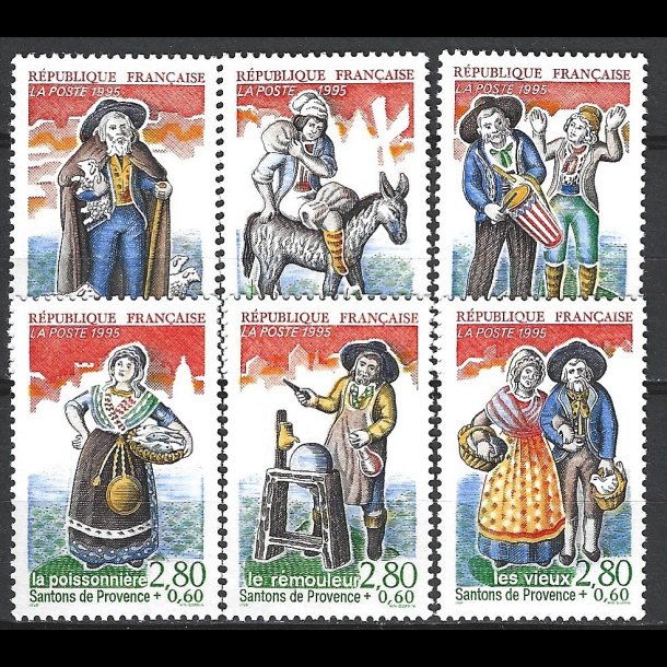 Frankrig postfrisk AFA 3221-3226