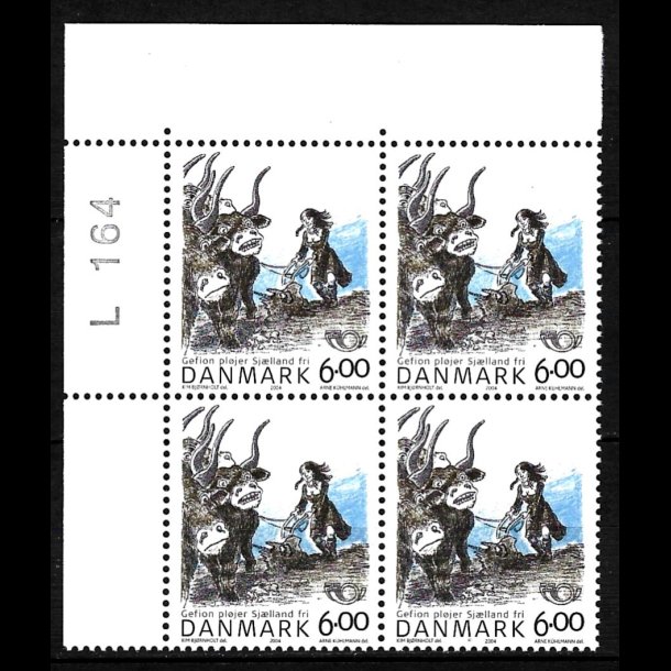 Danmark postfrisk marginalblok L1164