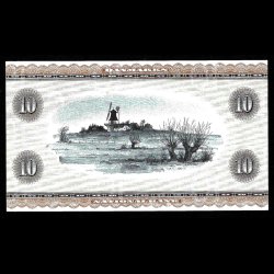 Danmark 10-kroner 1974-D4 Sieg 133 kval. 0/UNC ufoldet