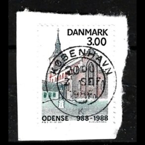 Brevklip m/bystempel K�benhavn - 564