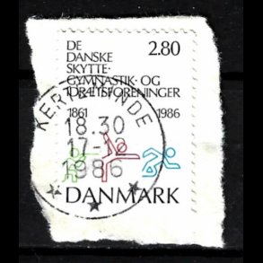 Brevklip m/bystempel Kerteminde - 567