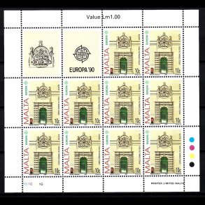 Malta postfrisk AFA 826-827 2 ark