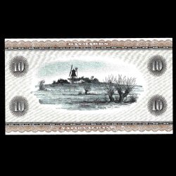 Danmark 10-kroner 1974-D4 Sieg 133 kval. 0/UNC ufoldet