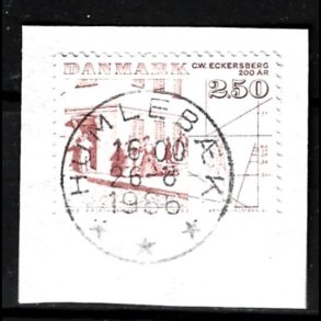 Brevklip m/bystempel Humleb�k - 573