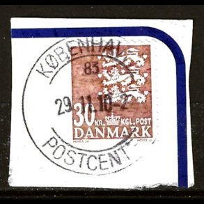 Brevklip m/bystempel K�benhavn - 577