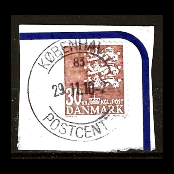 Brevklip m/bystempel Kbenhavn - 577