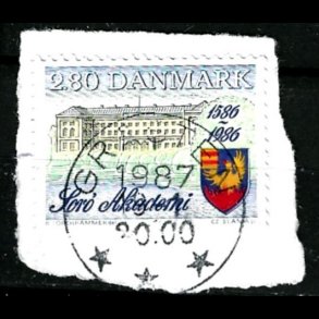 Brevklip m/bystempel Gr�sten 579