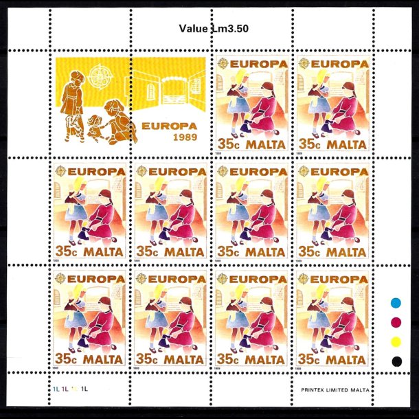 Malta postfrisk AFA 811-812 2 ark