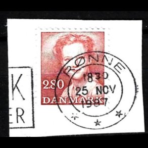 Brevklip m/bystempel R�nne - 583