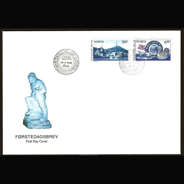 Norge FDC AFA 1276-1277