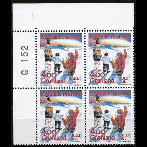 Gr�nland marginalblok postfrisk G 152