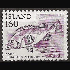 Island AFA 559 postfrisk