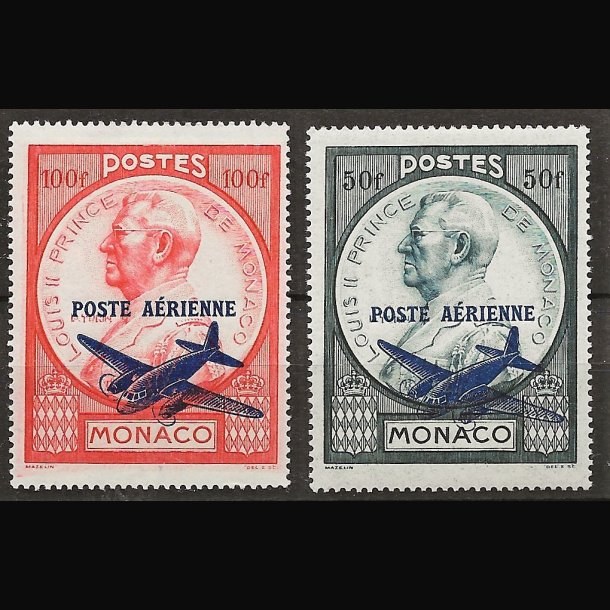 Monaco postfrisk AFA 316-317