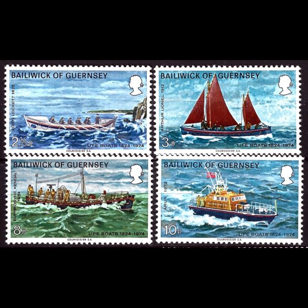 Guernsey postfrisk AFA 82-85