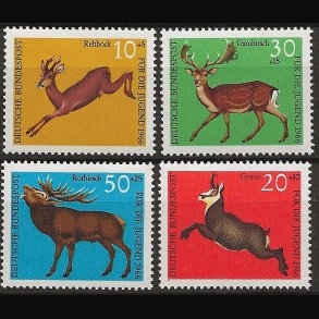 Vesttyskland Tyskland AFA nr. 1461-1464