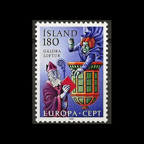 Island postfrisk AFA 566