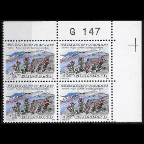 Gr�nland marginalblok postfrisk G 147