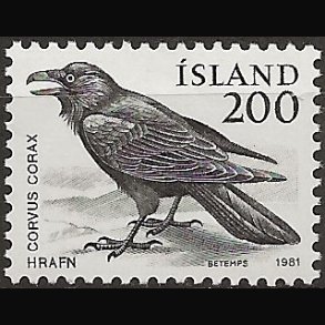 Island AFA 570 postfrisk