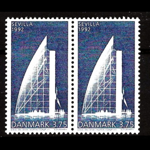 Danmark parstykker postfrisk AFA 1026 s3