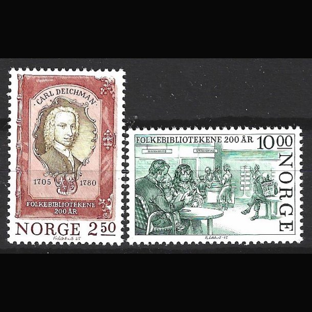 Norge postfrisk AFA 939-940