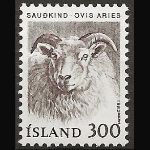 Island AFA 581 postfrisk