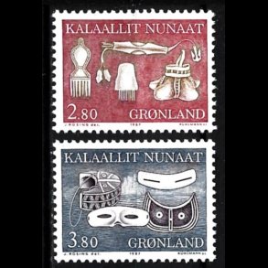 Gr�nland postfrisk AFA 174-175