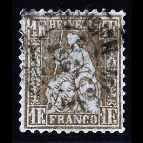 Schweiz AFA 41 stemplet AFA kr. 800,00