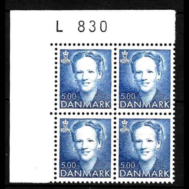 Danmark postfrisk marginalblok L830