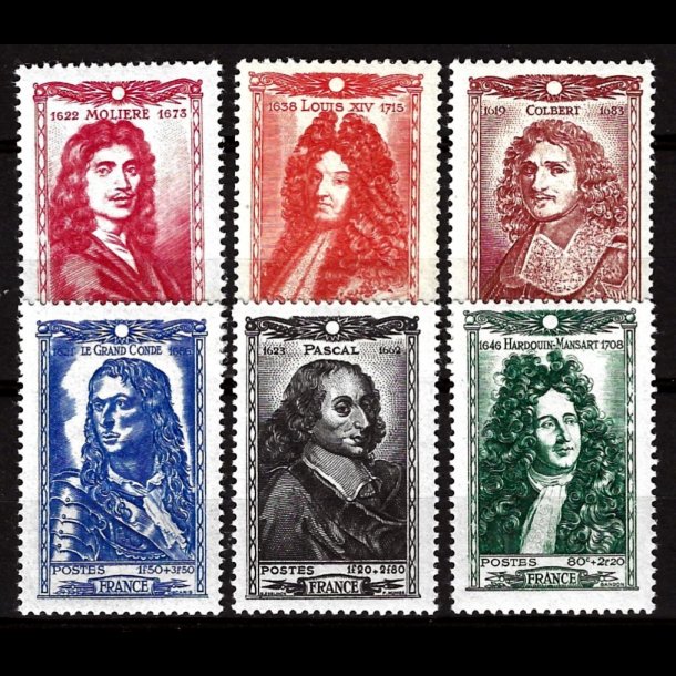 Frankrig postfrisk AFA 613-618