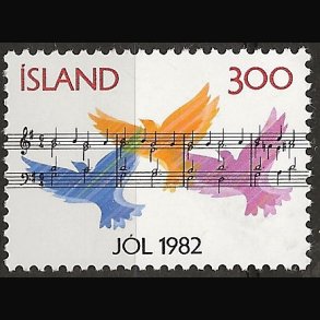 Island AFA 590 postfrisk