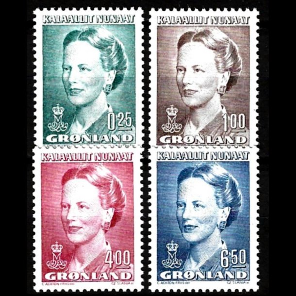 Grnland postfrisk AFA 201-204