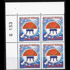 Gr�nland marginalblok postfrisk G 153
