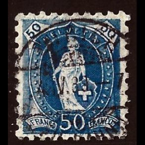 Schweiz AFA 84 stemplet AFA kr. 2.800,00