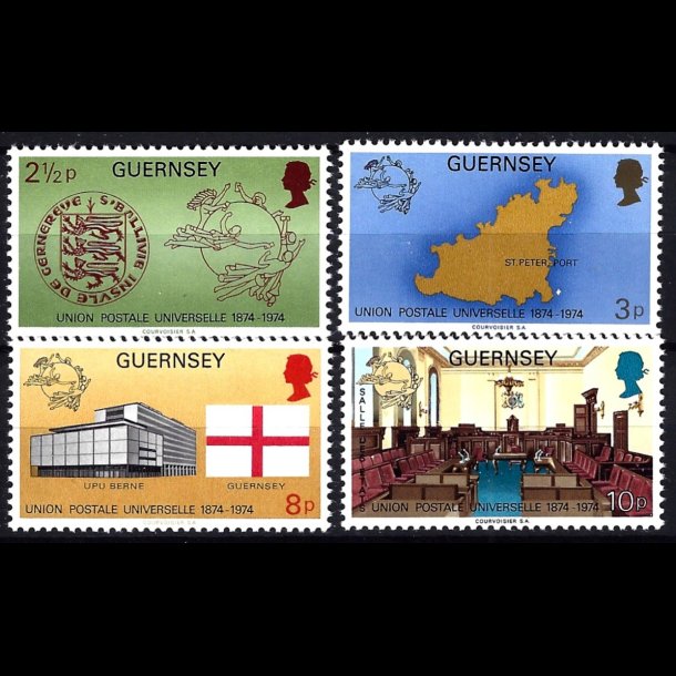 Guernsey postfrisk AFA 99-102