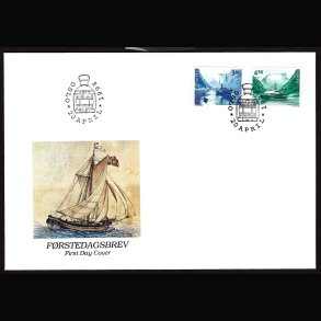 Norge FDC AFA 1278-1279