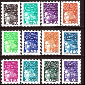 Frankrig postfrisk AFA 3329-3340