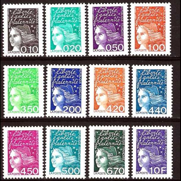 Frankrig postfrisk AFA 3329-3340