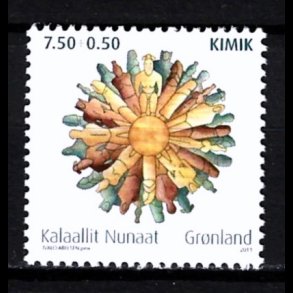 Gr�nland postfrisk AFA 584