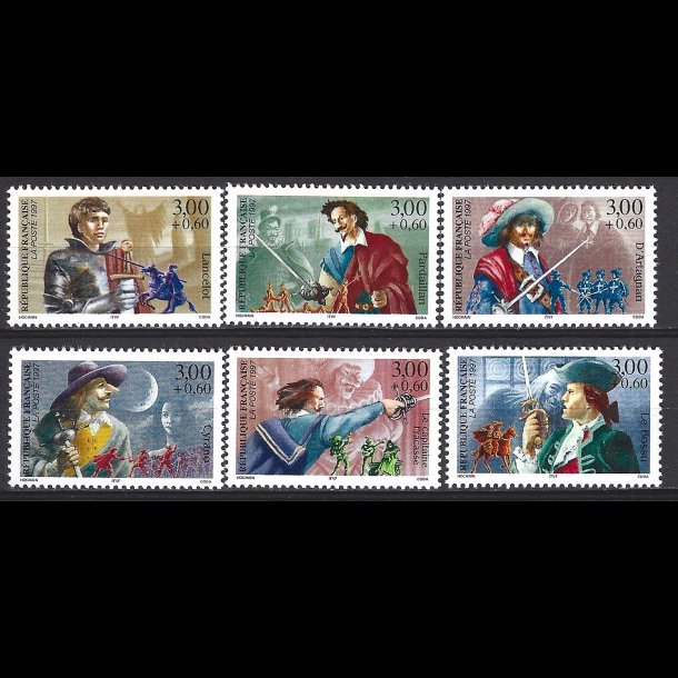 Frankrig postfrisk AFA 3355-3360