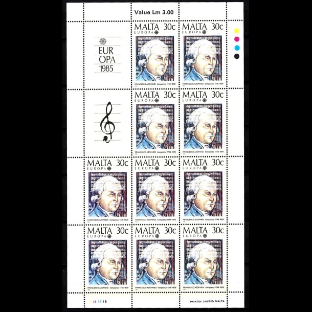 Malta postfrisk AFA 723-724 2 ark