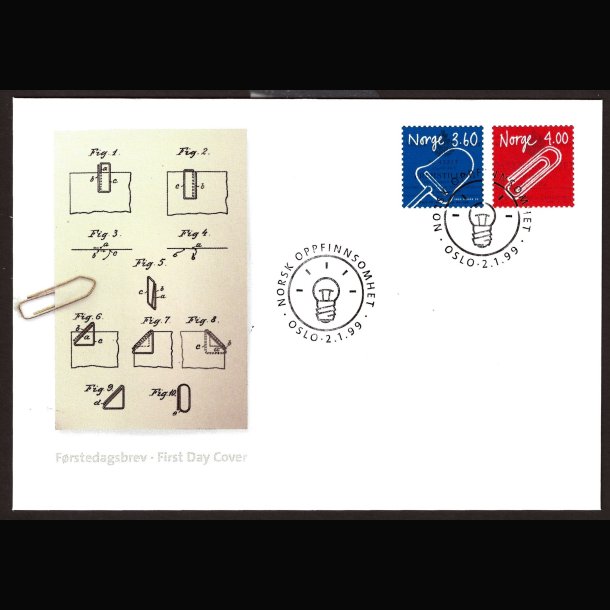 Norge FDC AFA 1297-1298