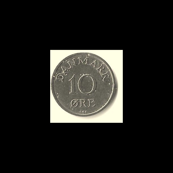 Danmark mnt 1959 Fr. IX, 10 re Sieg 13.2 kval. 1 sjlden