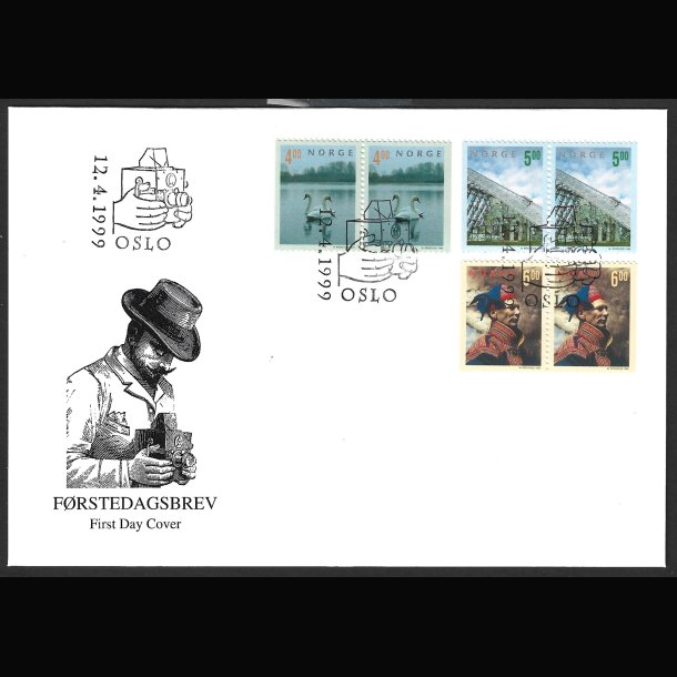 Norge FDC AFA 1306-1308