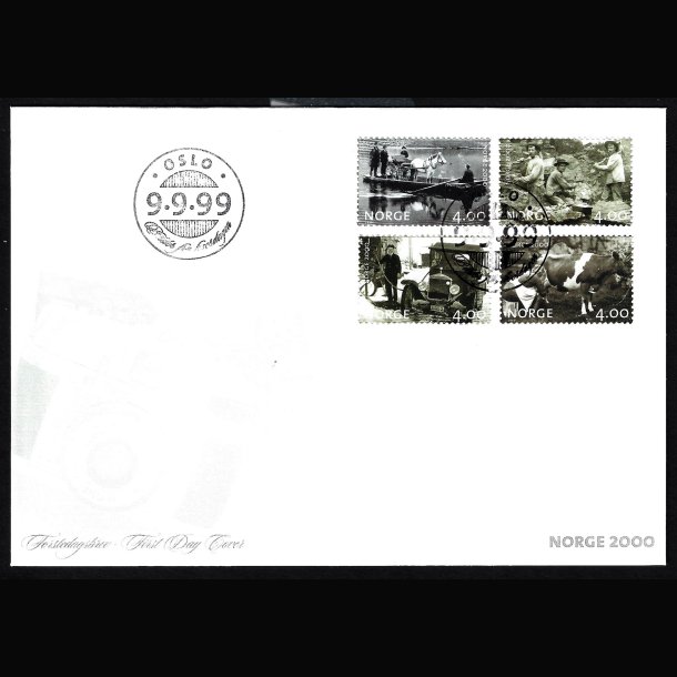 Norge FDC AFA 1315-1322