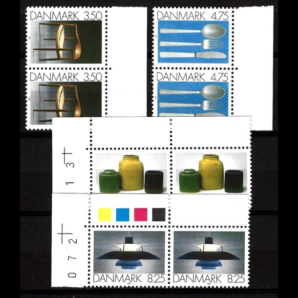 Danmark parstykker postfrisk AFA 995-998 s3