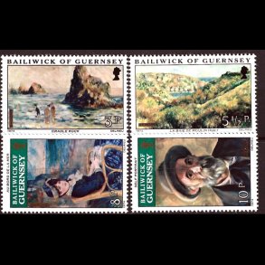 Guernsey postfrisk AFA 103-106