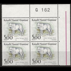 Gr�nland marginalblok postfrisk G 162