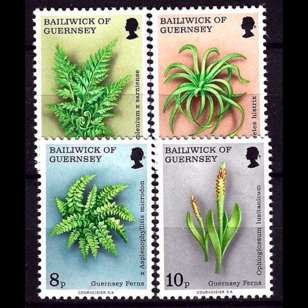 Guernsey postfrisk AFA 107-110