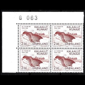 Gr�nland marginalblok postfrisk G 063